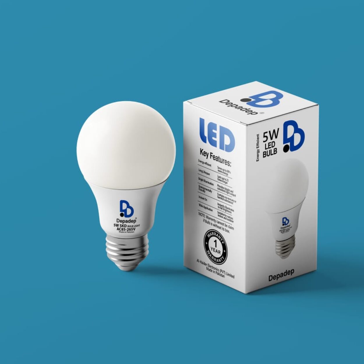 5 Watt LED Bulb